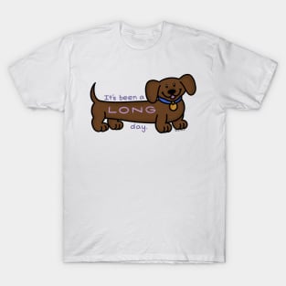 Long Day Dachshund T-Shirt